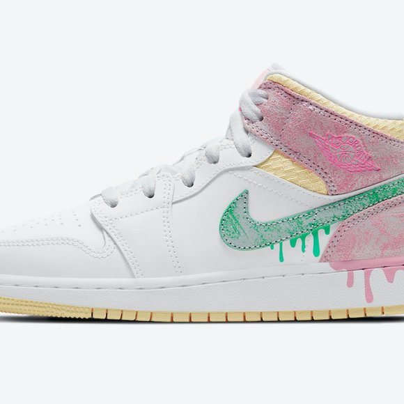 Jordan Shoes New Air Jordan Ice Cream Paint Drip Mid Nike Ds Poshmark